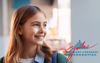 girl smiling